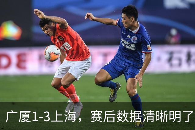 广厦1-3上海，赛后数据清晰明了，不是胡金秋，赢球关键先生是他
